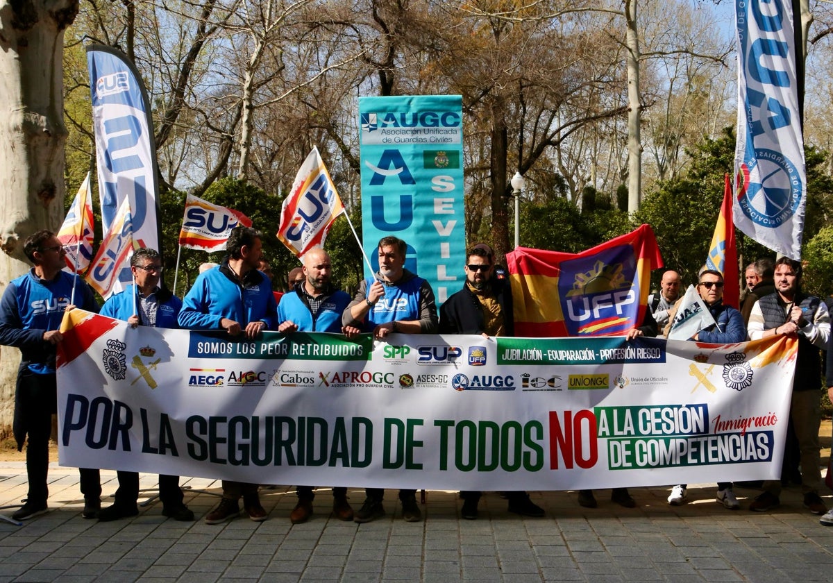 Concentración en Sevilla