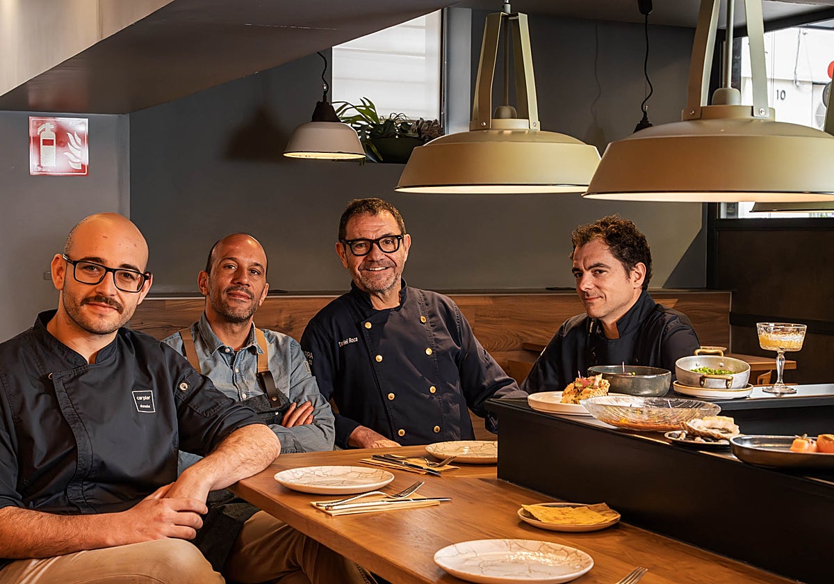 Equipo de Barra Alta y Carpier con Daniel Roca a su cabeza