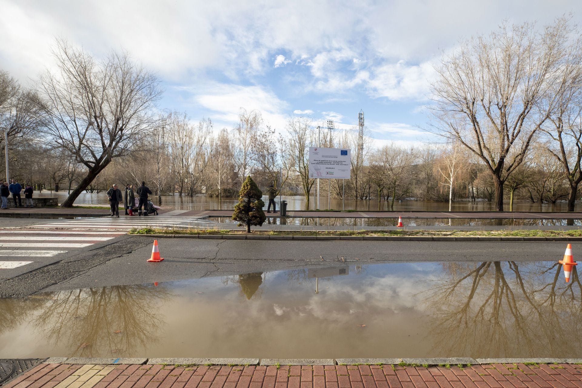Las inundaciones en Ávila, en imágenes