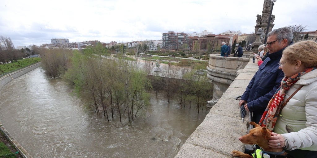 El río Manzanares bate récords al multiplicar por 15 su cauce