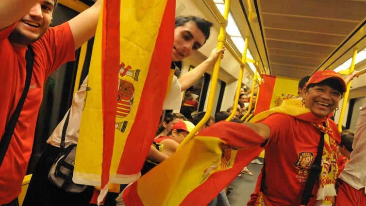 Horarios especiales de metro en Valencia para el domingo 23 de marzo por el partido de fútbol de España - Países Bajos
