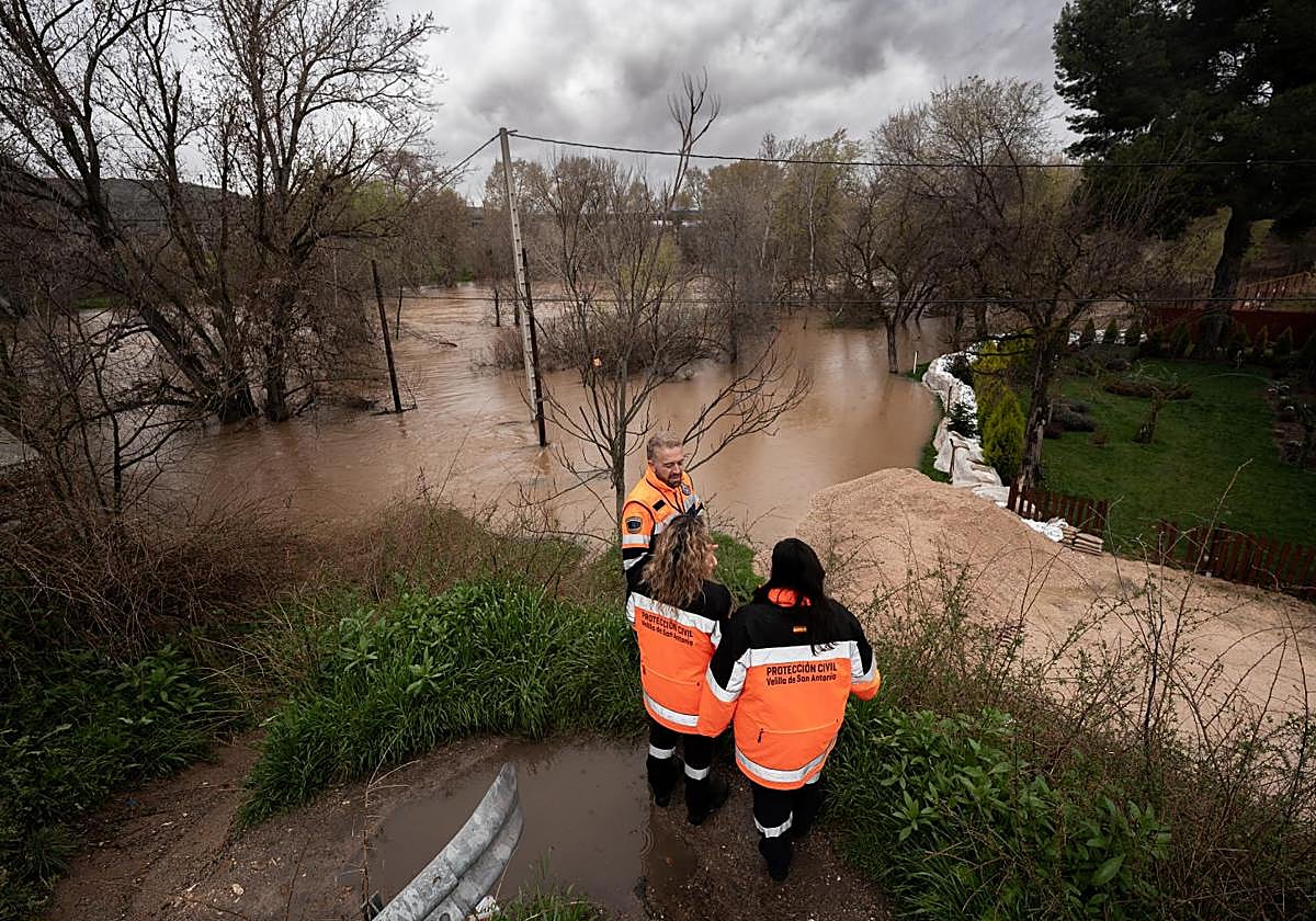 EL Jarama a su paso por Mejorada del Campo, el sábado
