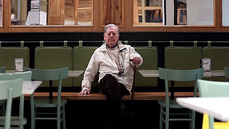 Cuenca, en una cafetería del centro, esta semana