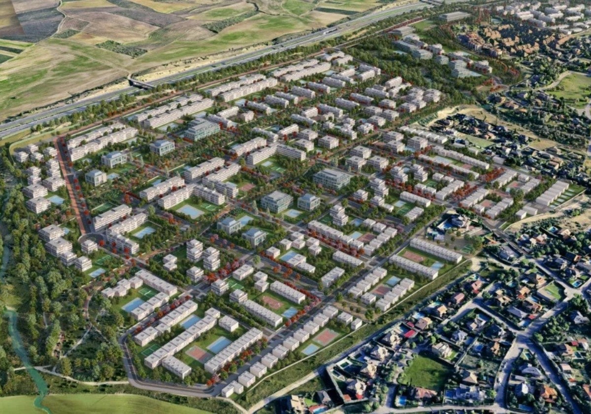 El nuevo barrio de Alcorcón en el que se construirán más de 3.500 viviendas: así es el proyecto Retamar de la Huerta