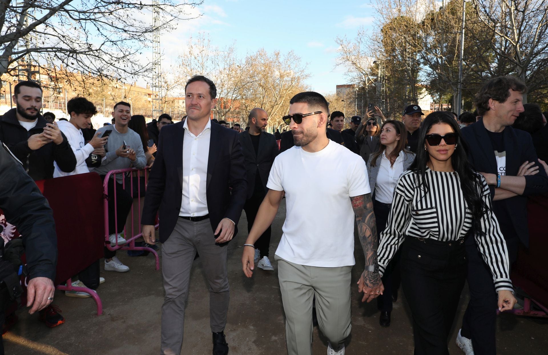 Las imágenes de la inolvidable visita de Ilia Topuria a Toledo