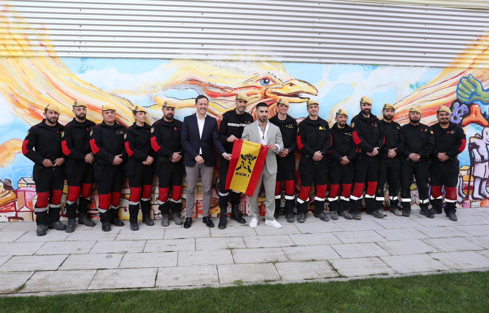 Las imágenes de la inolvidable visita de Ilia Topuria a Toledo