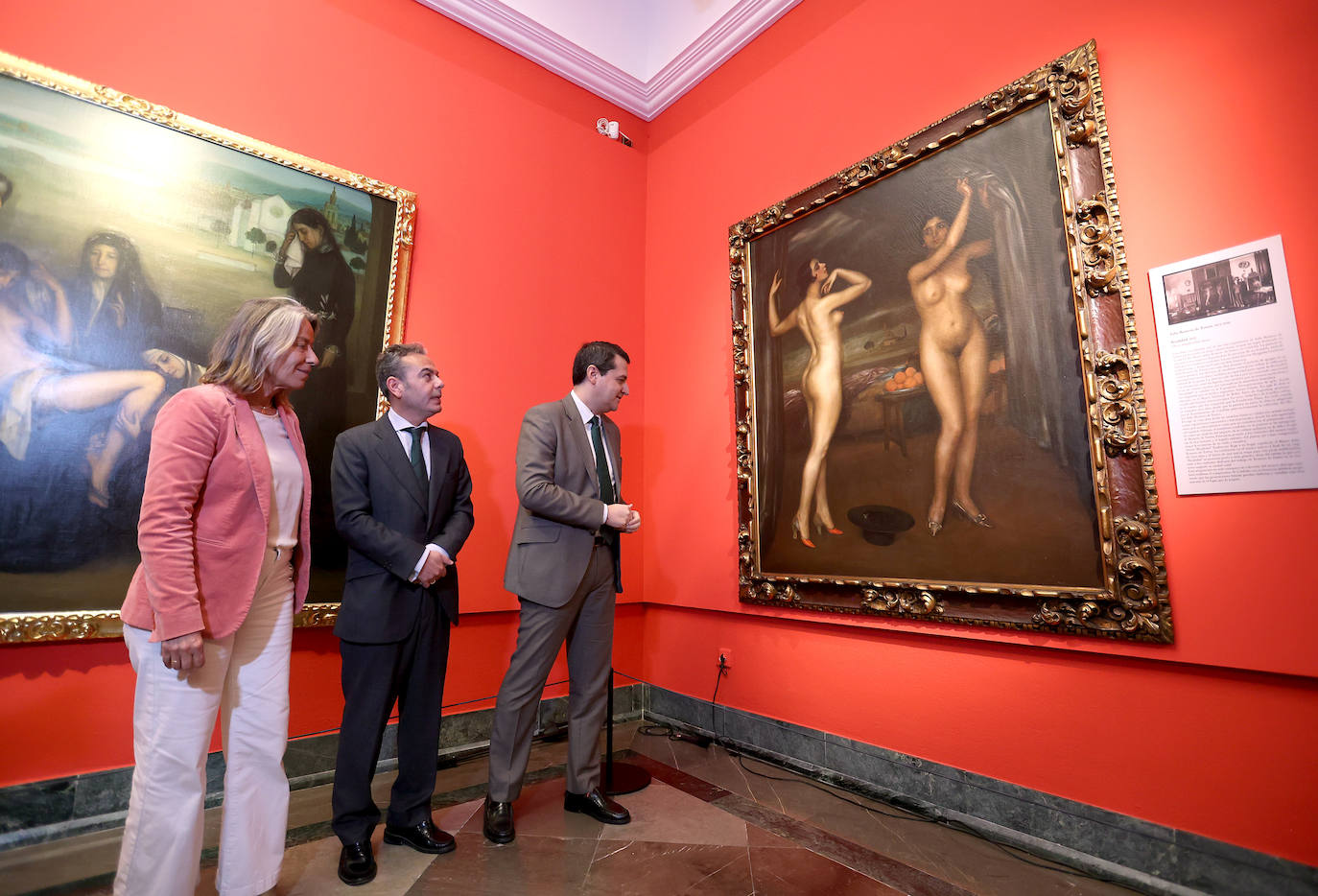 La presentación de &#039;Rivalidad&#039; en el Museo Romero de Torres de Córdoba, en imágenes