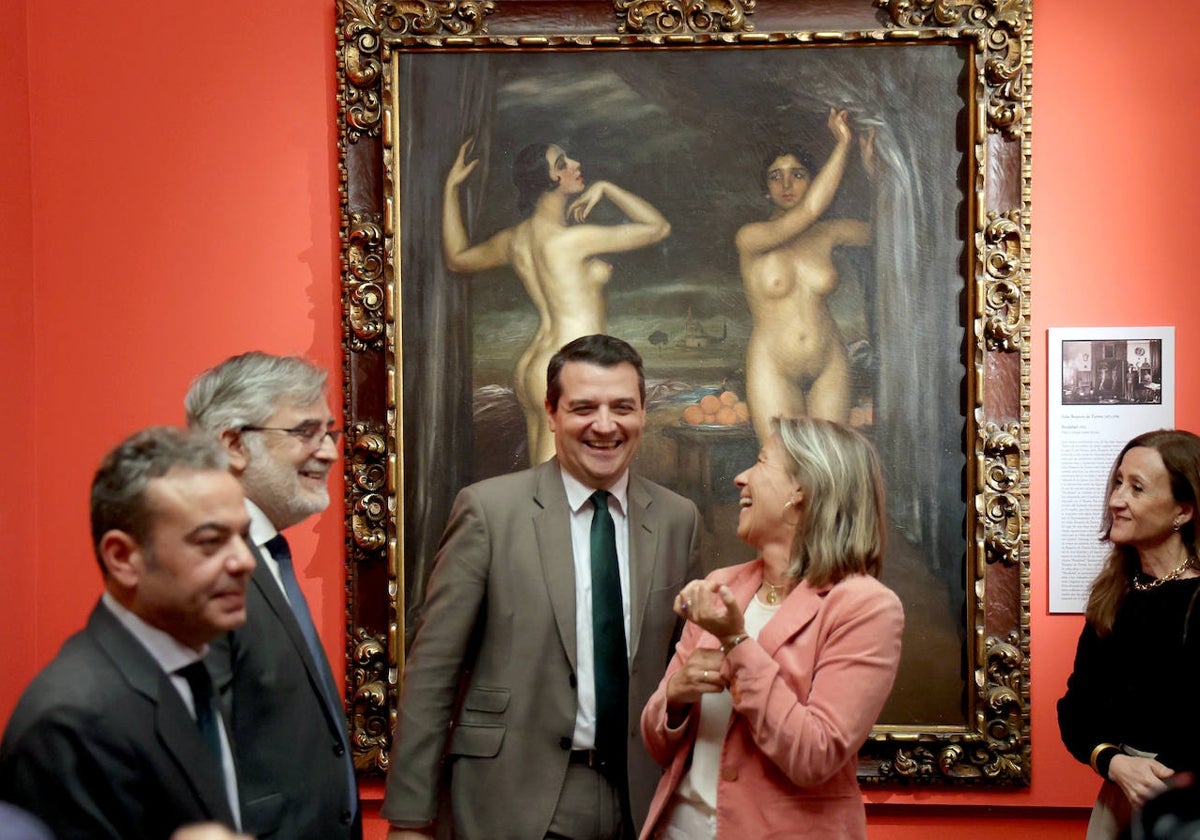 La presentación de 'Rivalidad' en el Museo Romero de Torres de Córdoba, en imágenes