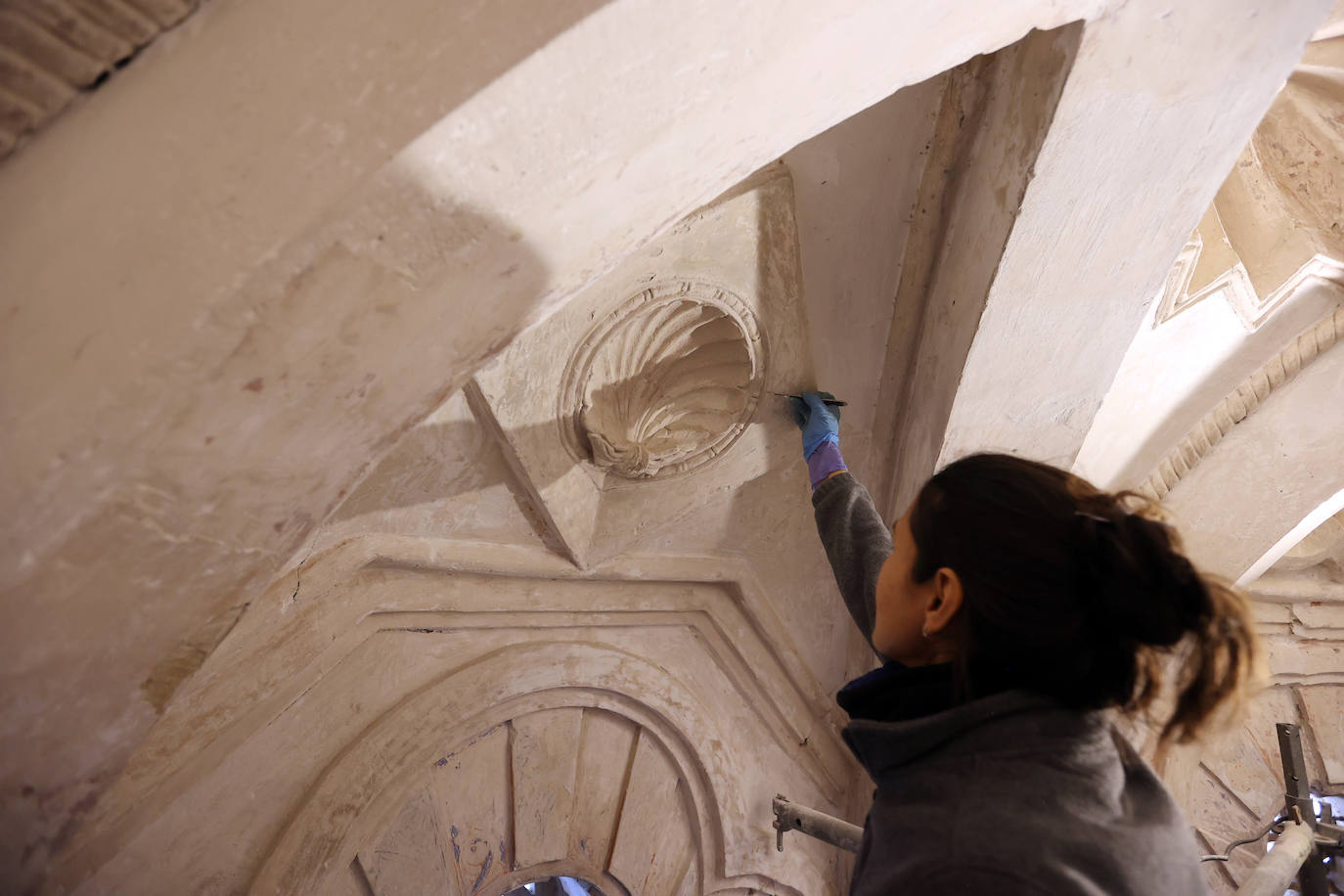 La restauración de la maqsura de la Mezquita-Catedral de Córdoba, en imágenes