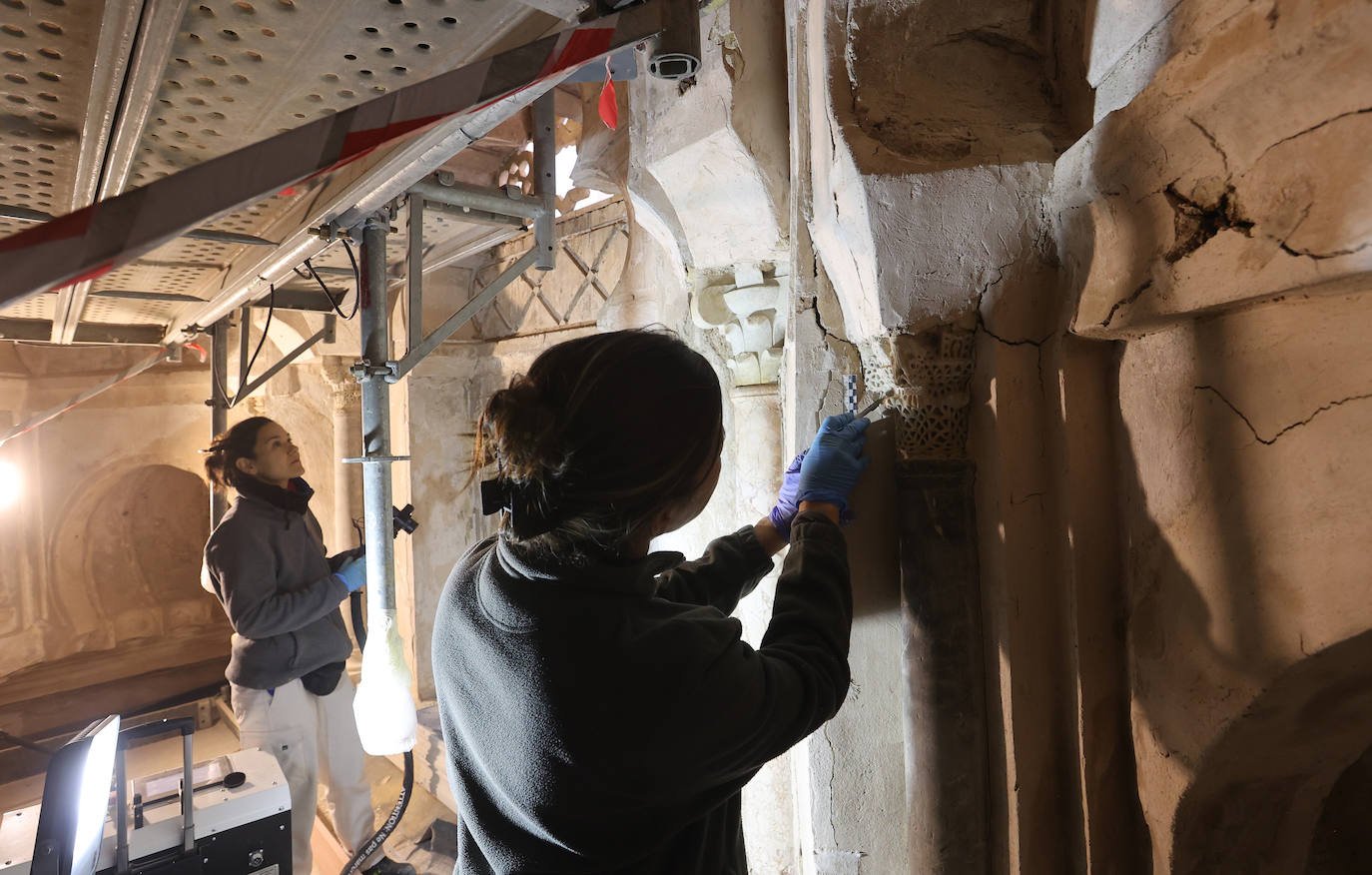 La restauración de la maqsura de la Mezquita-Catedral de Córdoba, en imágenes