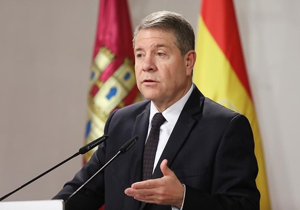 Emiliano García-page, presidente de Castilla-La mancha