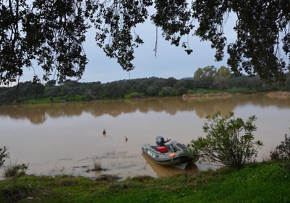 Lago en el que fallecieron el cabo Miguel Ángel Jiménez y el soldado Carlos León en Cerro Muriano