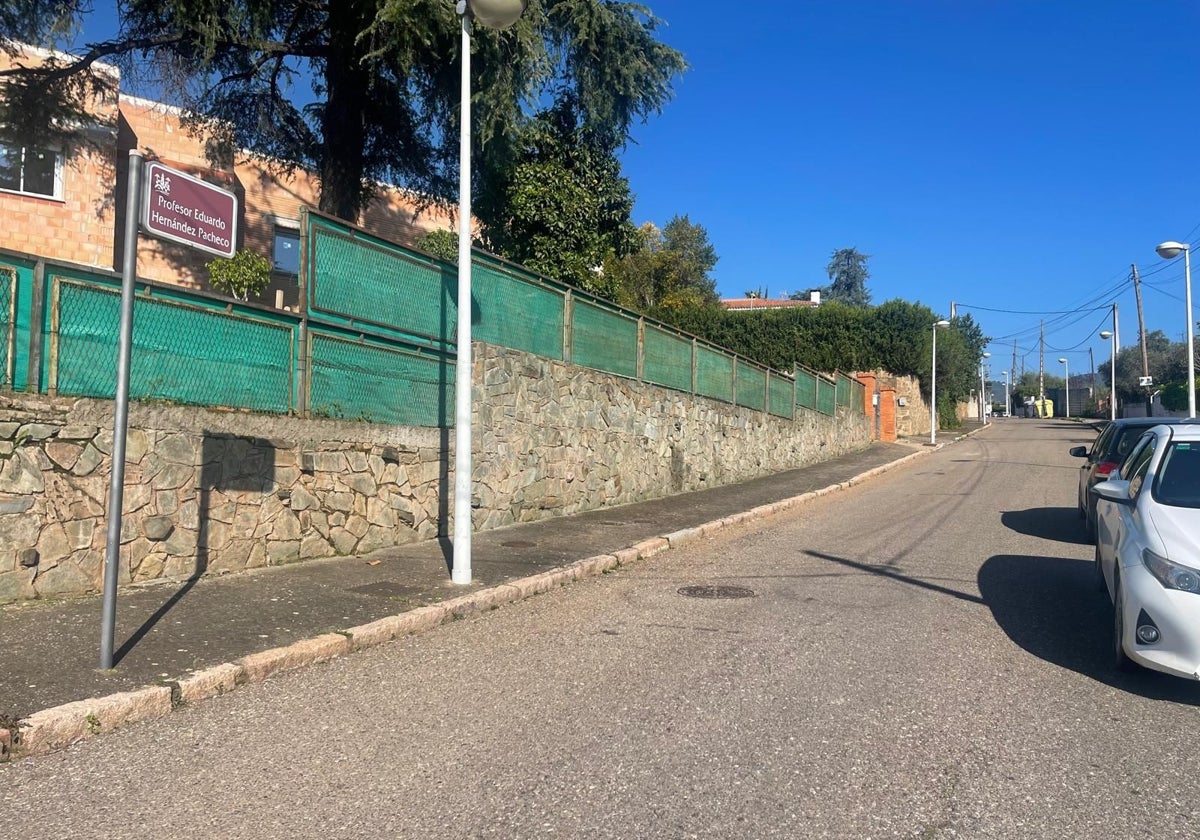 Calle Profesor Hernández Pacheco en la que se evitó ayer la okupación de una vivienda