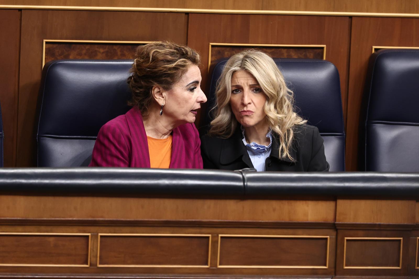 Díaz presume de haber doblado el pulso al PSOE con el SMI pese a terminar aceptando la propuesta de Montero