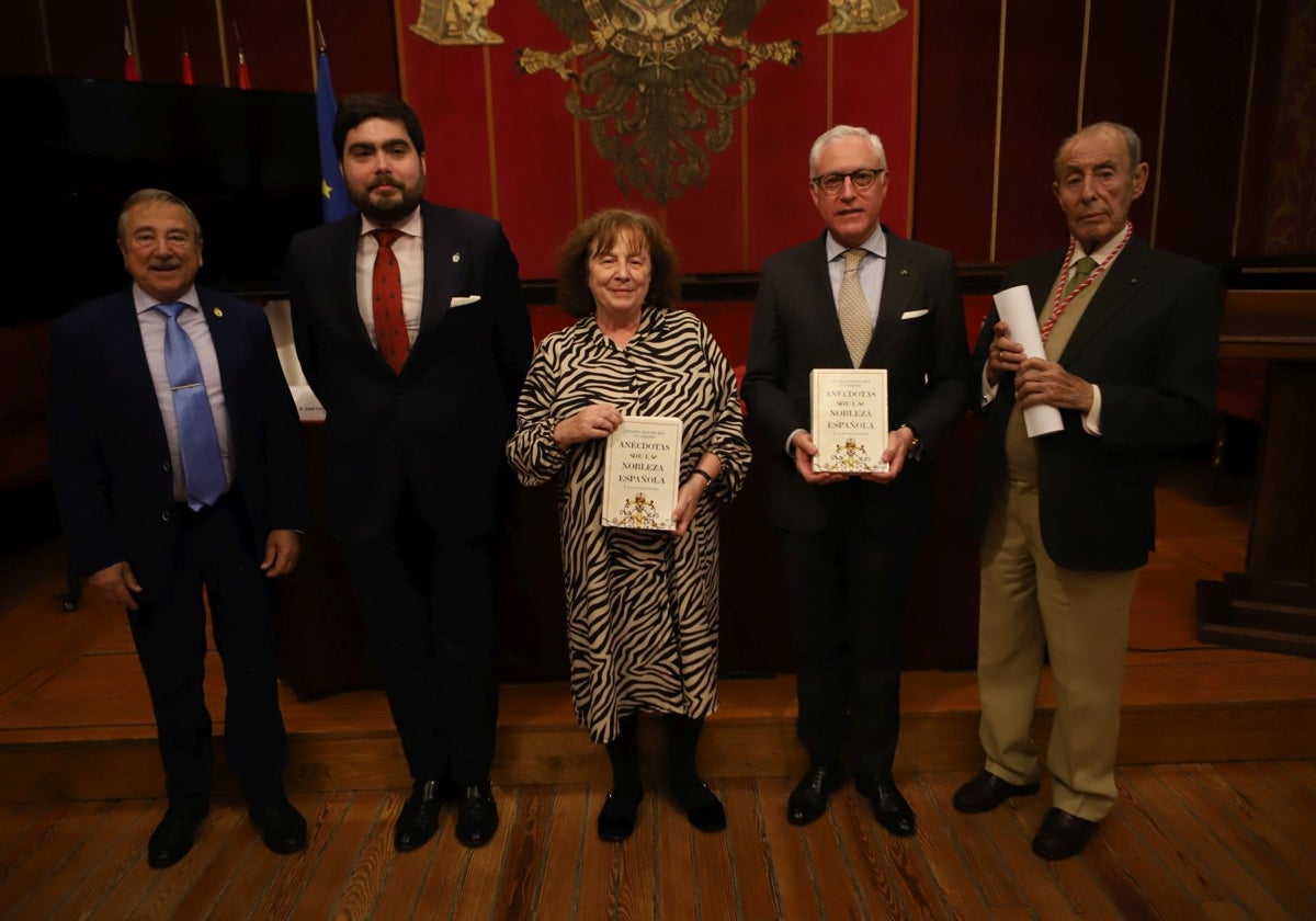 José Luis Sánchez-Redondo, José María San Román, Ana Pérez, Amadeo Rey y Manuel Fuertes de Gilbert