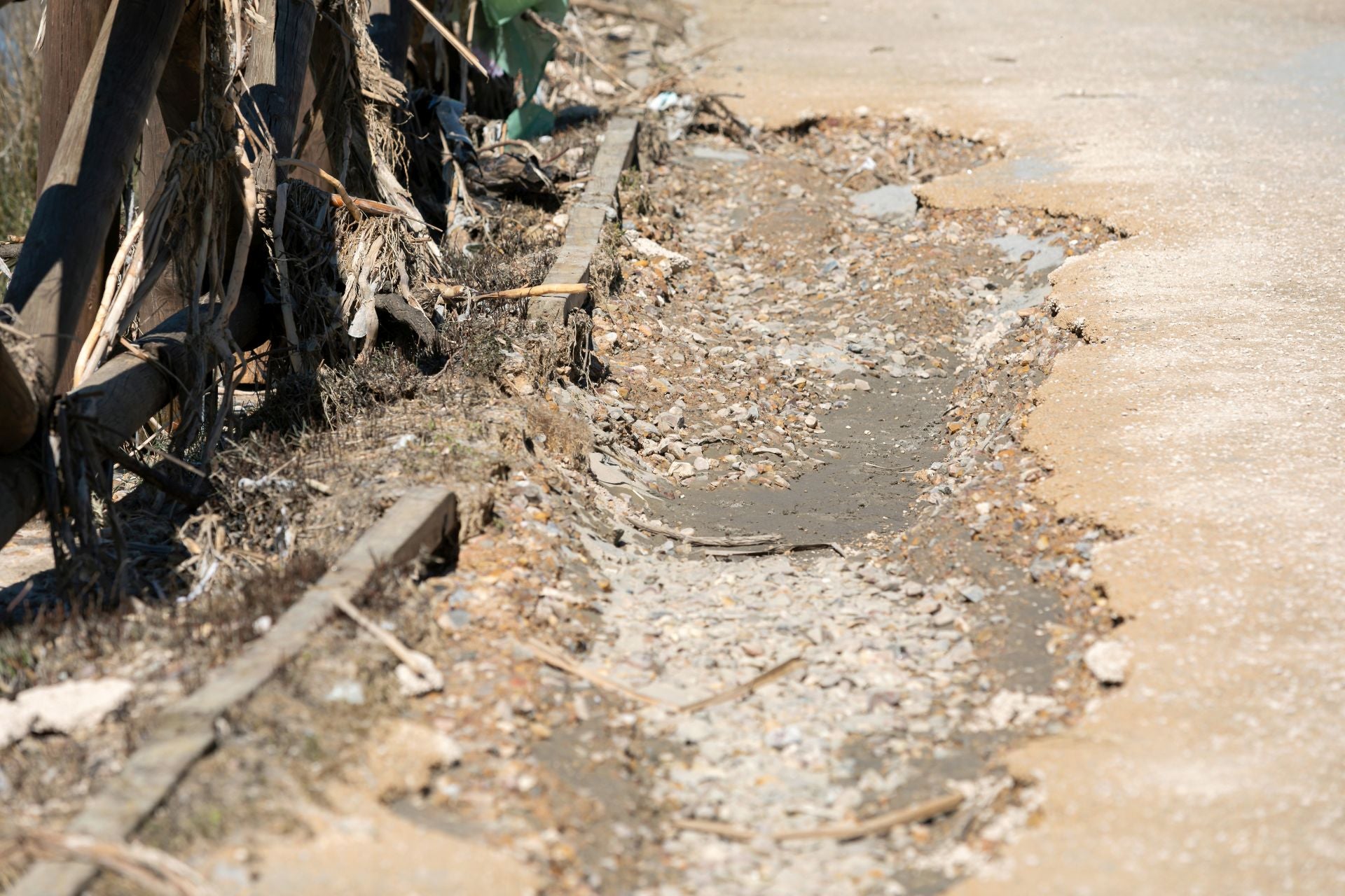 Las imágenes de la destrucción de la senda ecológica de Toledo