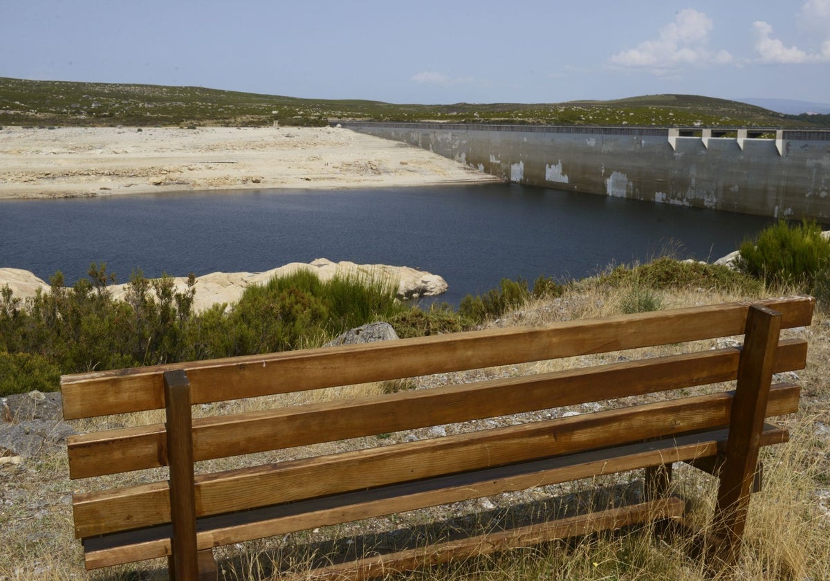 Embalse de Cenza, en el río Sil, en una imagen de archivo