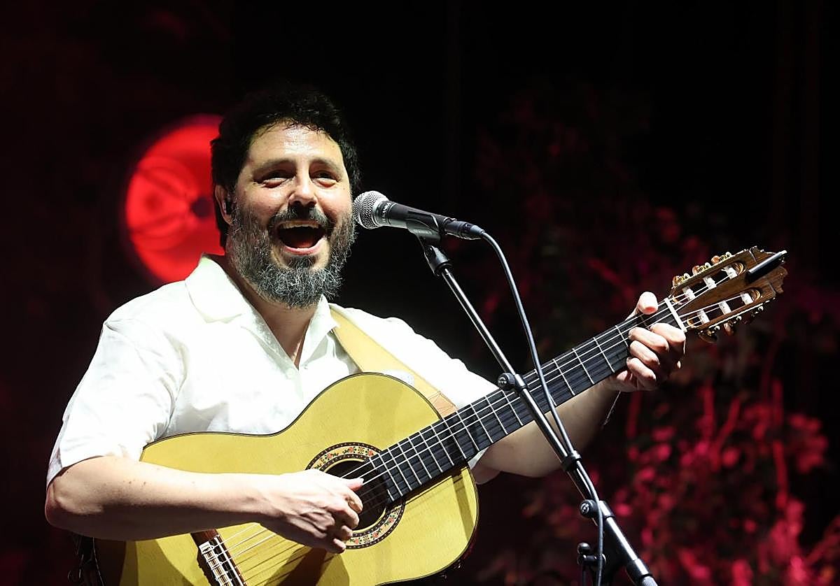 El Kanka durante su último concierto en Córdoba