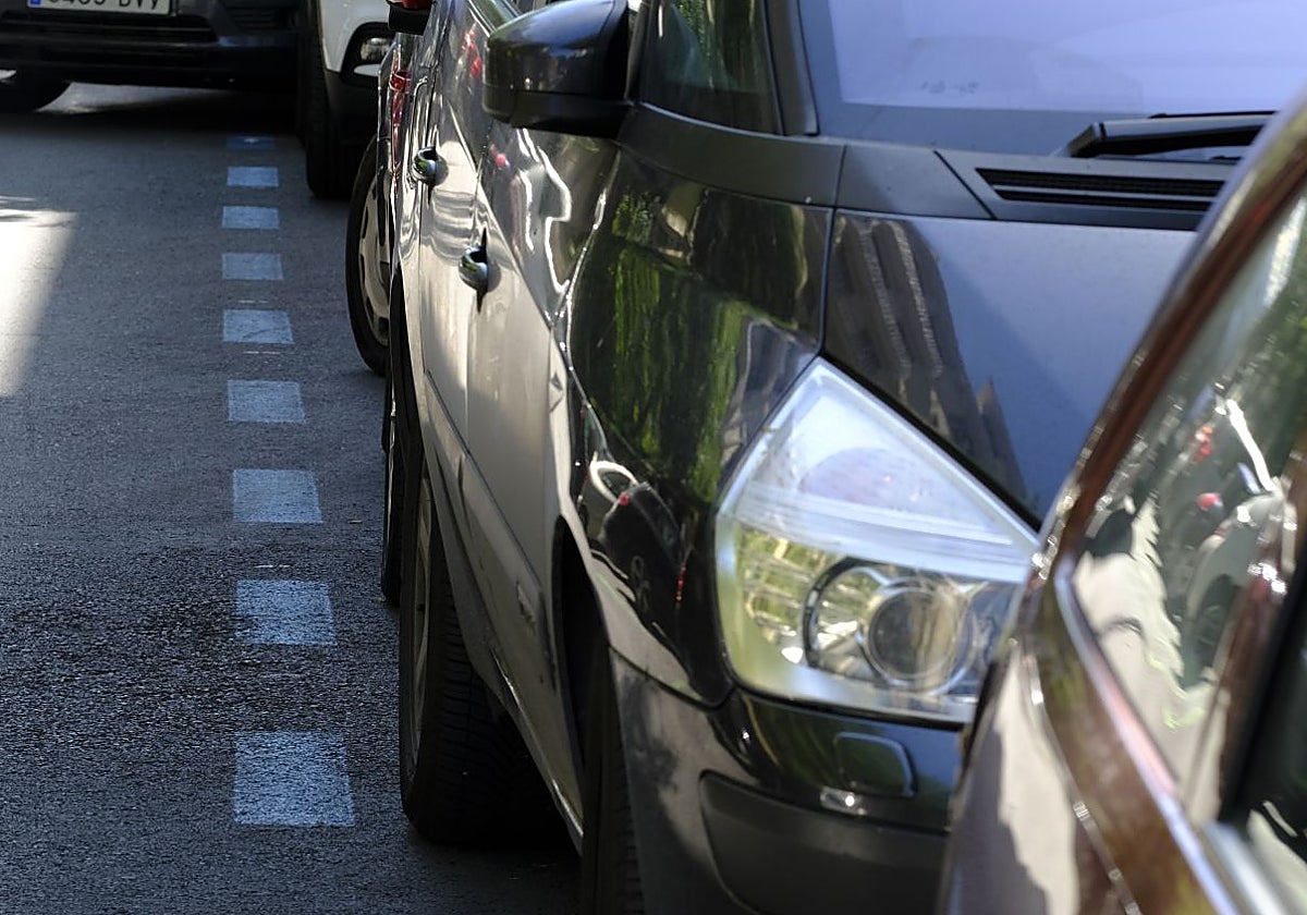 Imagen de archivo de un aparcamiento en ciudad