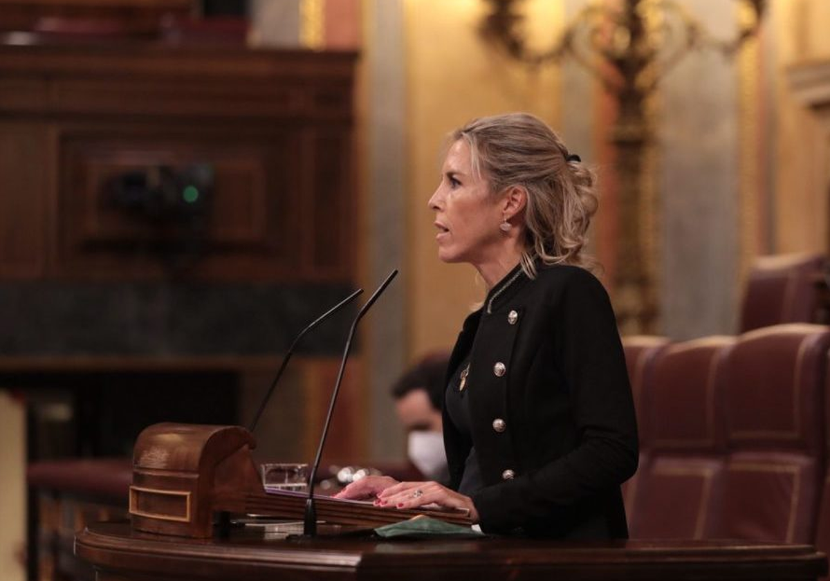 La exdiputada de Vox Teresa López en una imagen de archivo