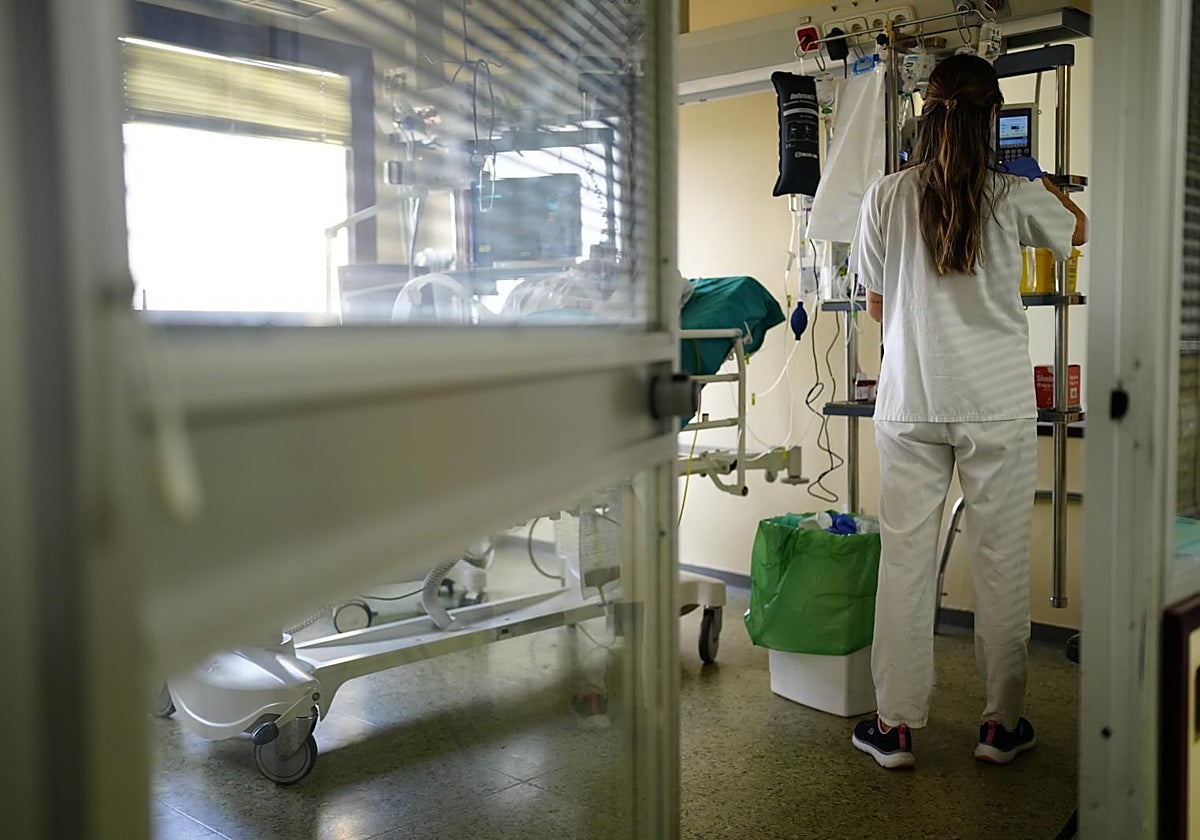 Foto de archivo de la Unidad de Quemados del Hospital de Getafe