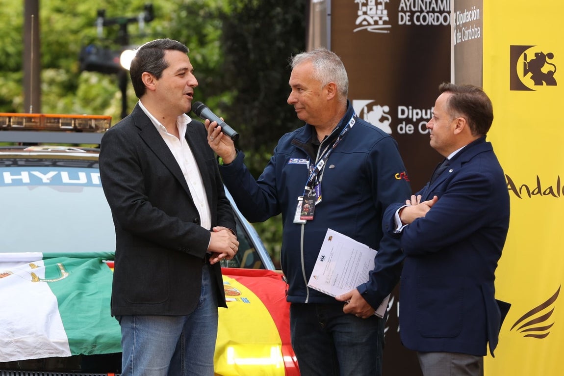 La espectacular presentación del Rally Sierra Morena en el corazón de Córdoba, en imágenes