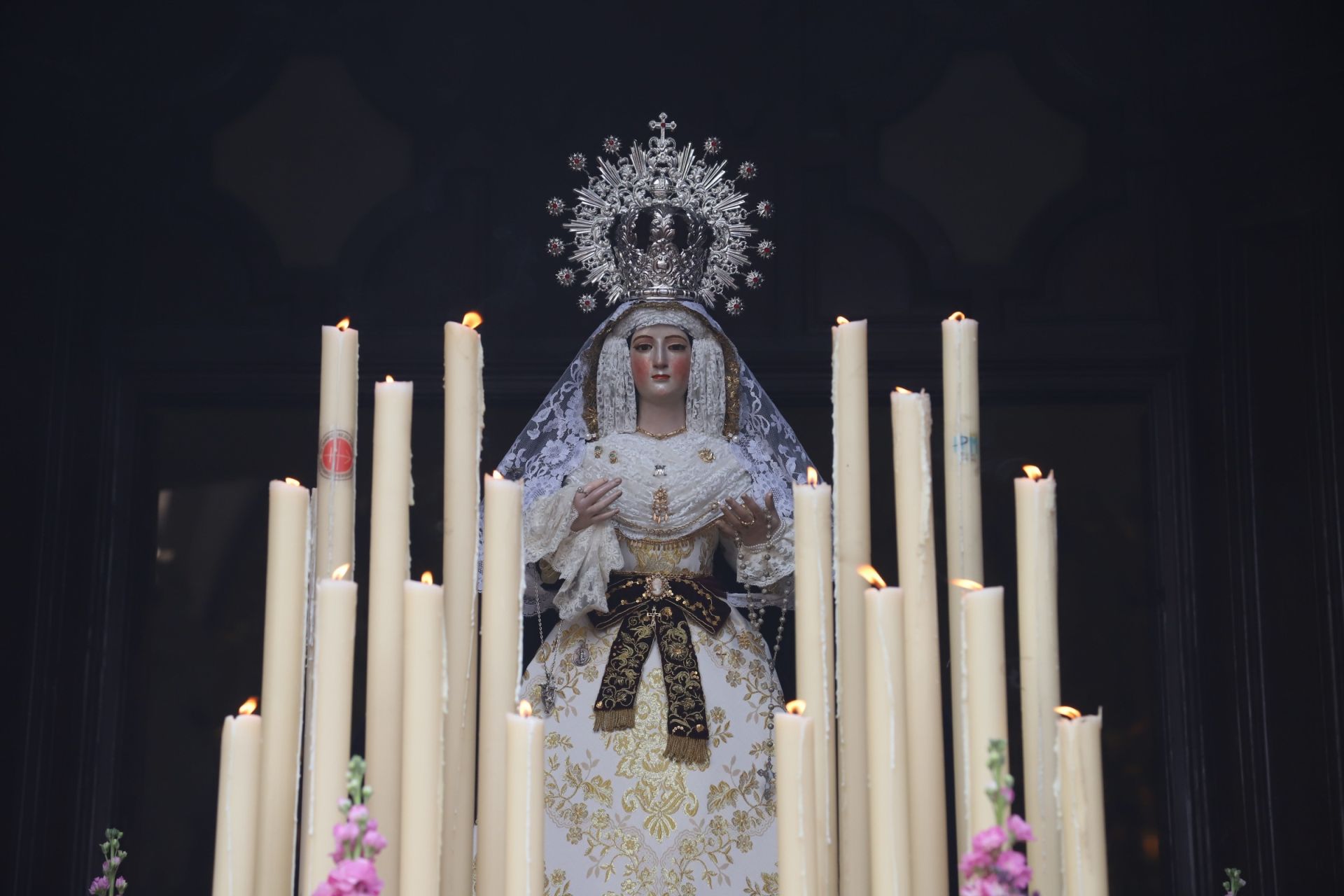 La tradicional procesión del colegio de la Piedad de Córdoba, en imágenes