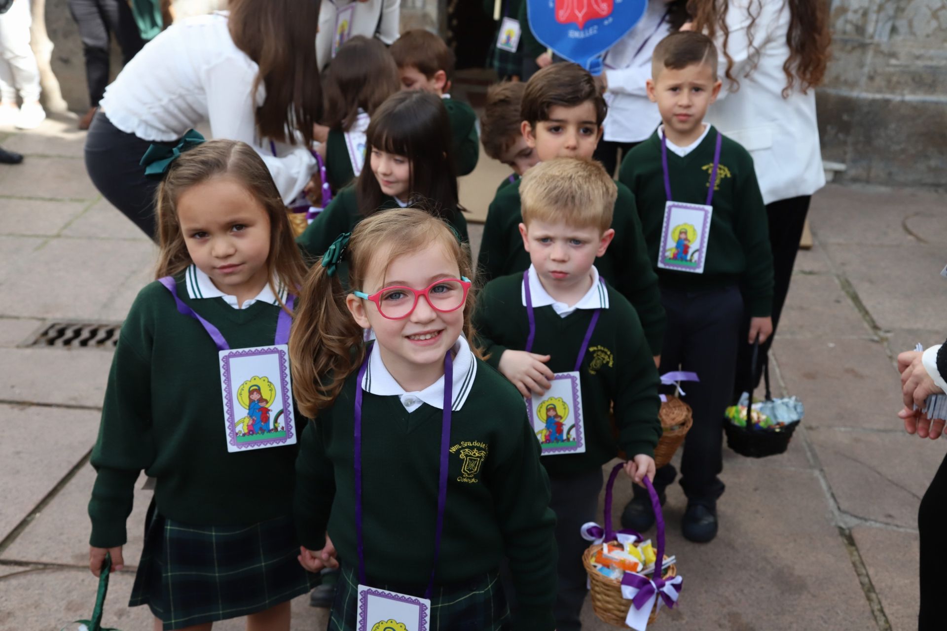 La tradicional procesión del colegio de la Piedad de Córdoba, en imágenes