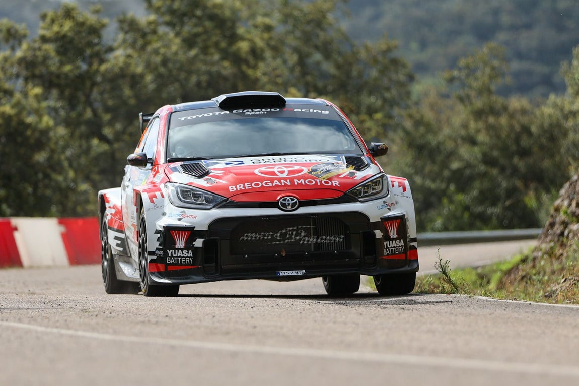 El trepidante Rally en su recorrido por Sierra Morena de Córdoba, en imágenes