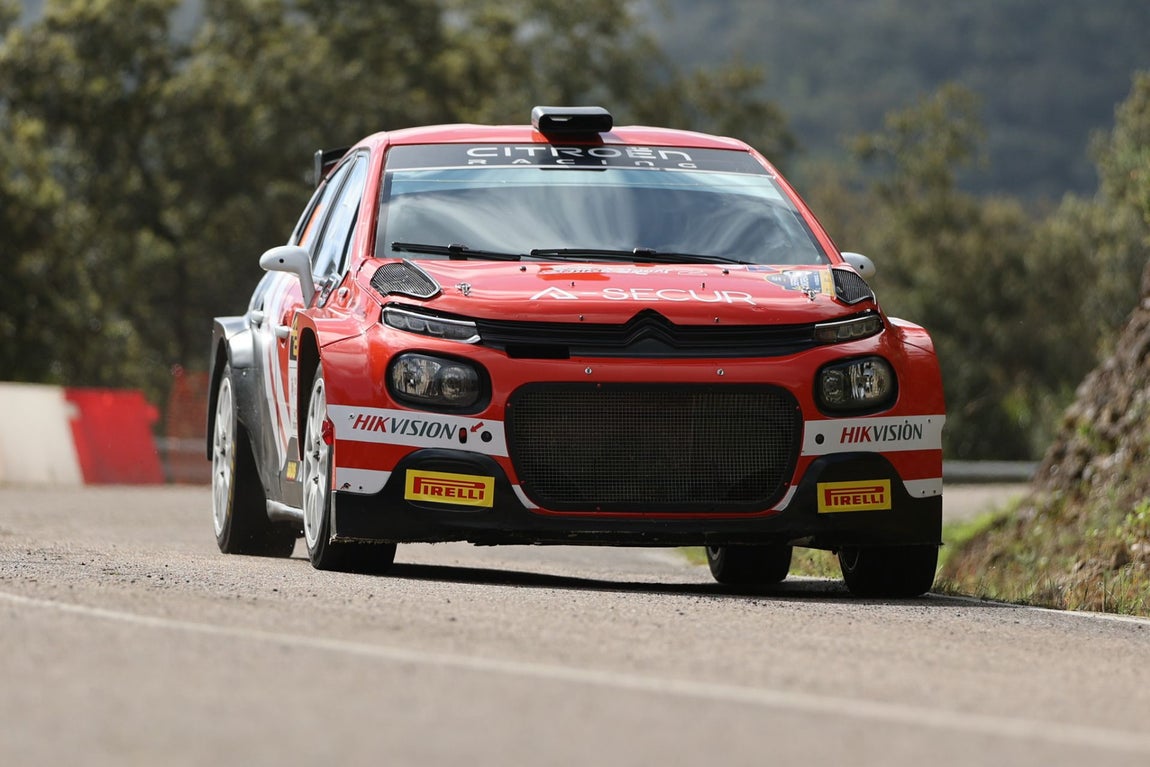 El trepidante Rally en su recorrido por Sierra Morena de Córdoba, en imágenes