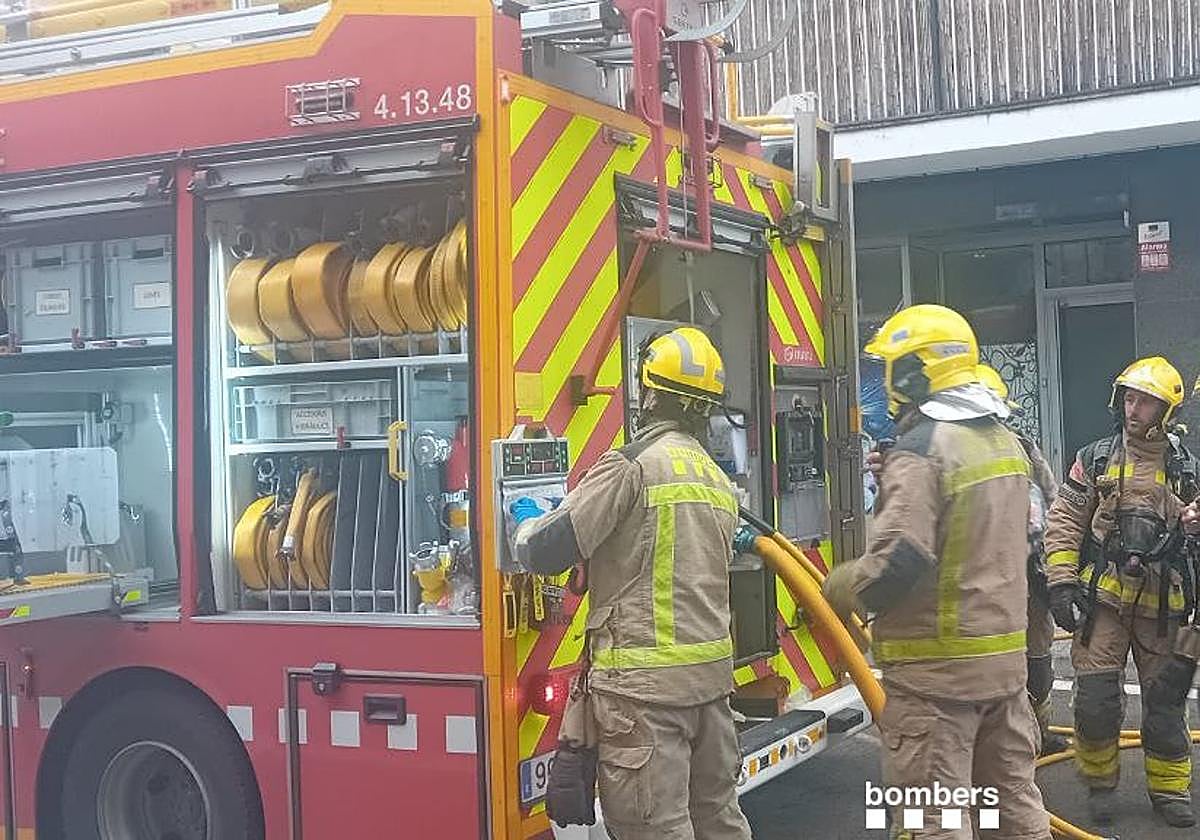 Los bomberos de la Generalitat, en foto de archivo