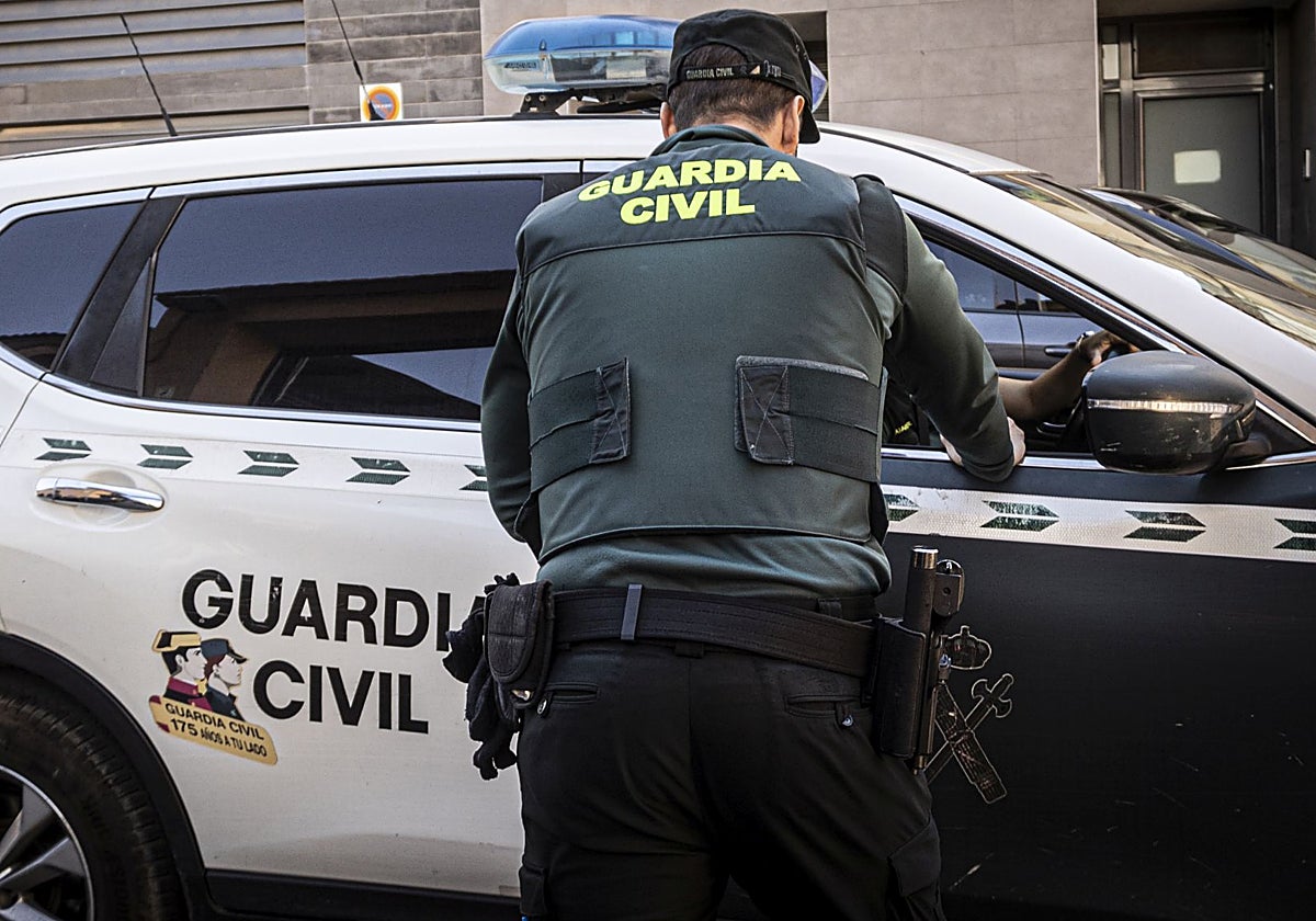 Imagen de archivo de un agente de la Guardia Civil