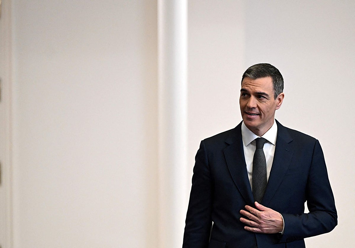 Pedro Sánchez, presidente del Gobierno
