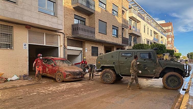 Unos 3.300 efectivos de la BRI X de Córdoba han ayudado a los damnificados de la Dana en Valencia