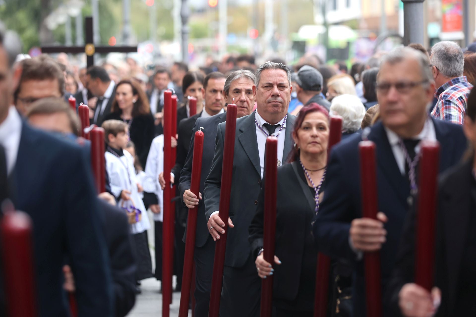 El solemne vía crucis del Soberano Poder por las calles de Córdoba, en imágenes