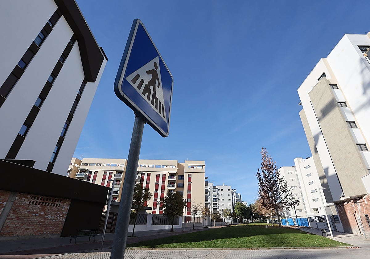 Bloques de viviendas en la zona de Huerta Santa Isabel en Córdoba