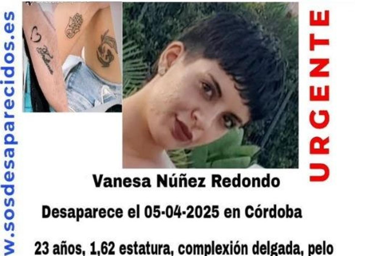 Localizada en buen estado la joven de 23 años desaparecida el pasado 5 de abril en Córdoba