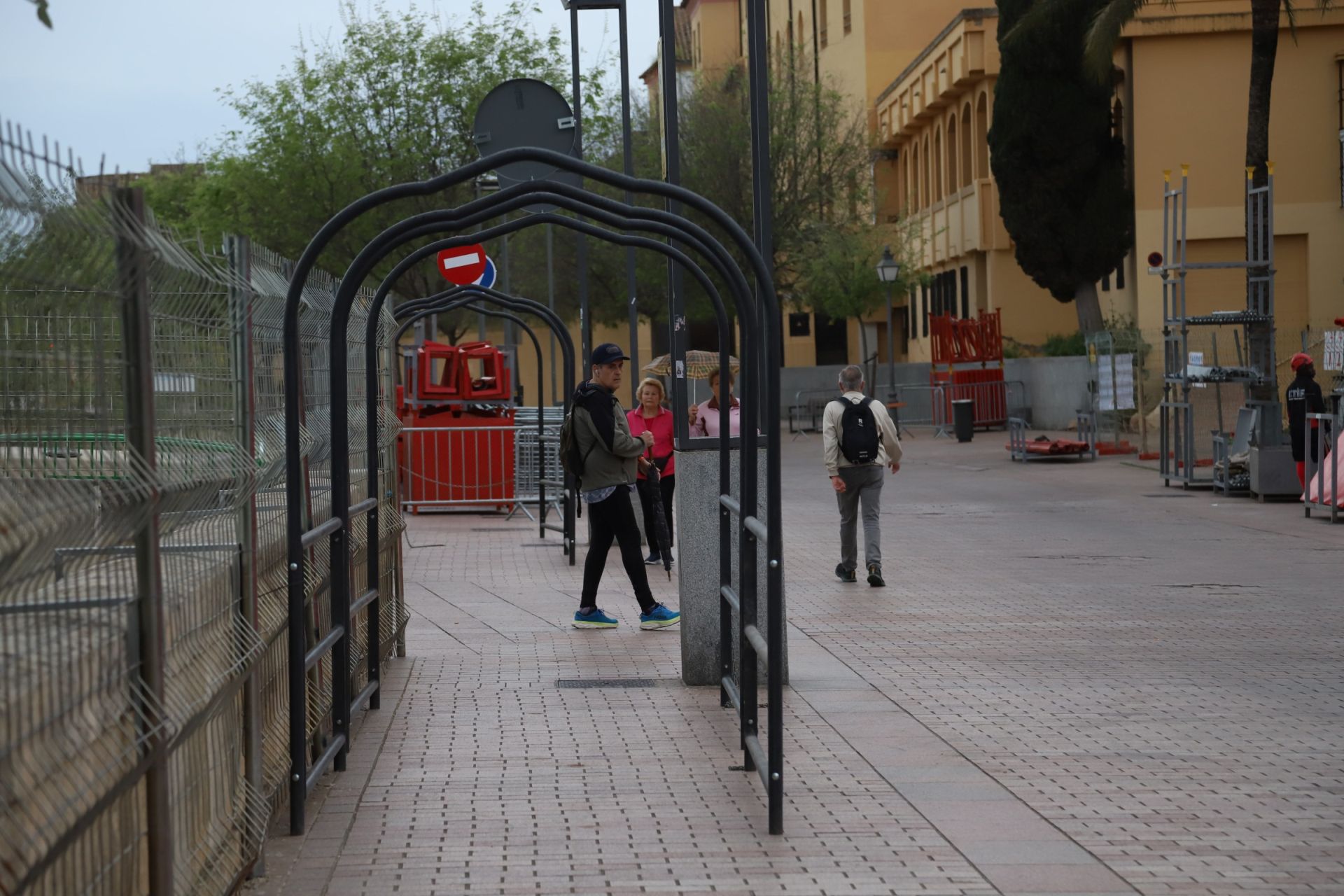 En imágenes, el montaje final de la carrera oficial de la Semana Santa de Córdoba 2025