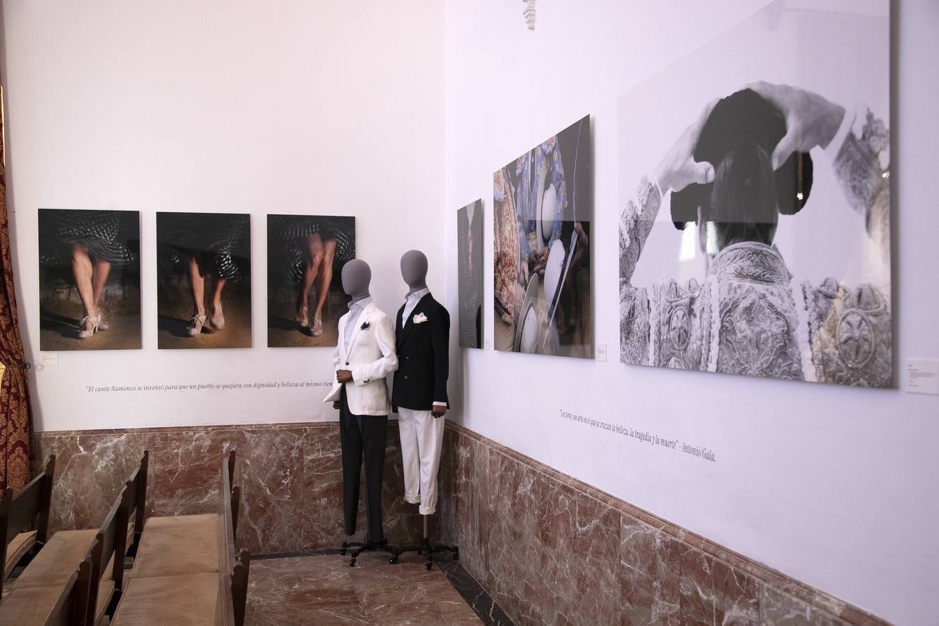 La sugestiva exposición &#039;Raíces&#039; de Pablo Borrego en la Fundación Gala, en imágenes