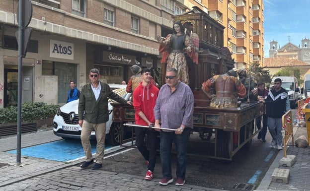 Traslado del Santo Sepulcro, el pasado miércoles