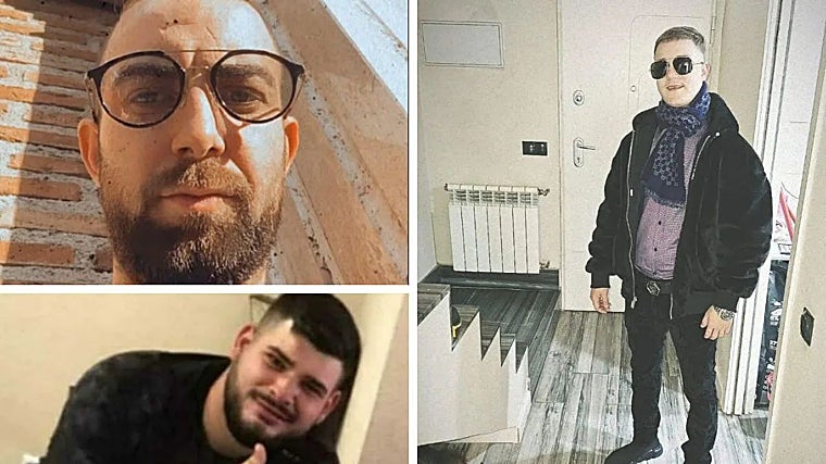 El Churrita (arriba), Lolo (abajo) y Miguelito (derecha), algunos de los compañeros habituales de los Seijas