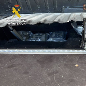 Detenido en Gran Canaria con 66 kilos de cocaína en el doble fondo de su coche