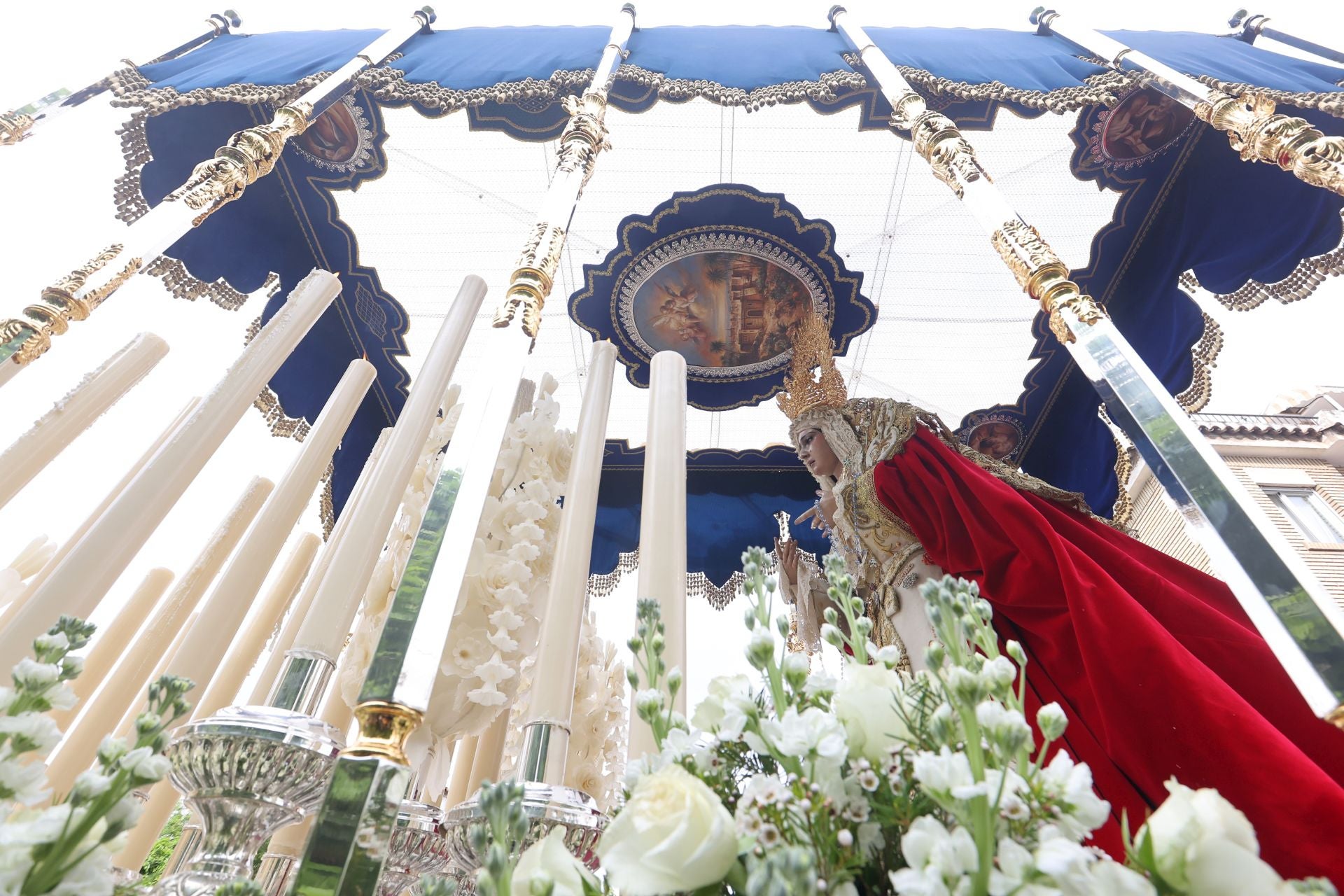 La ilusionante salida de la Borrquita el Domingo de Ramos en Córdoba, en imágenes