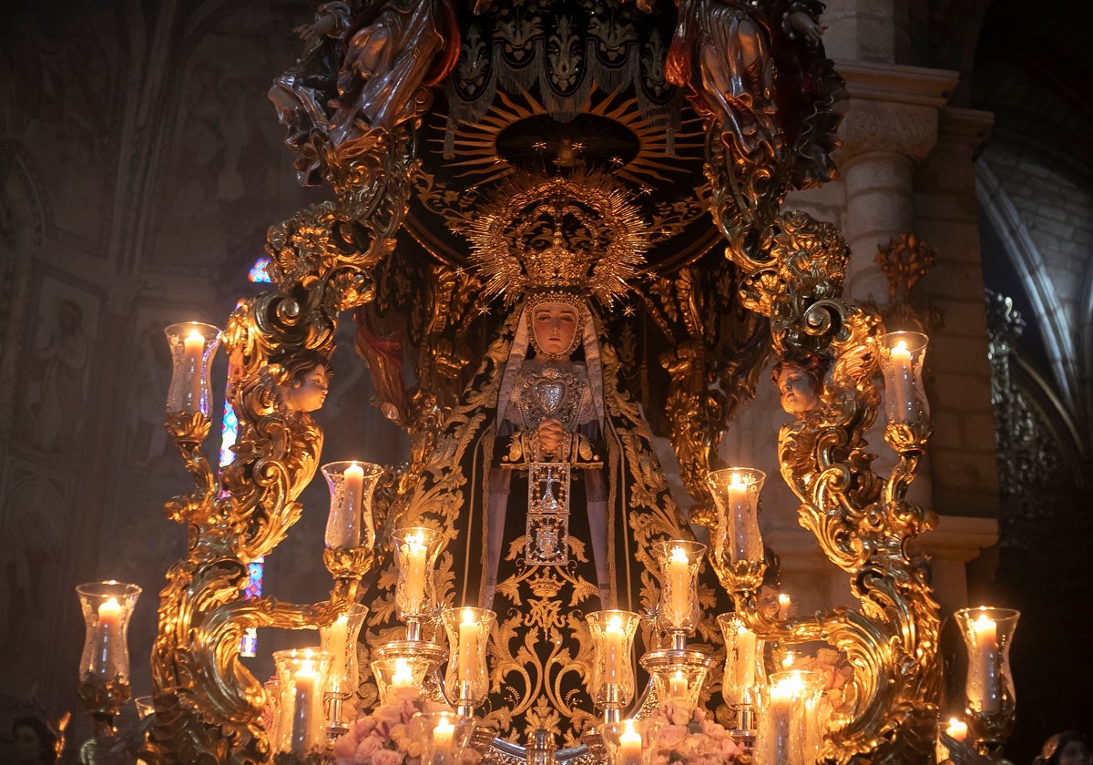 La Virgen de Ánimas, en San Lorenzo