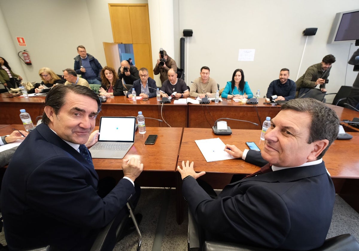 Suárez-Quiñones y Fernández Carriedo se reúnen con los sindicatos de la provincia de León