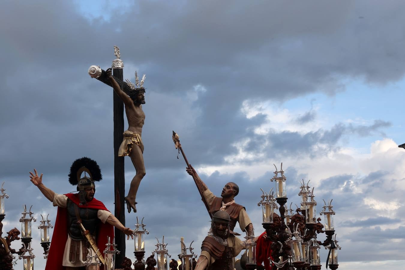 Las imágenes de la hermandad de la Agonía en el Martes Santo