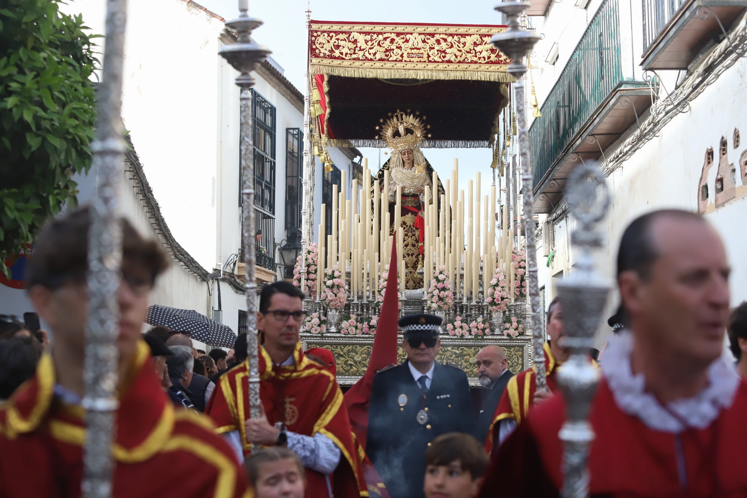 Las imágenes de la hermandad del Buen Suceso de Córdoba el Martes Santo
