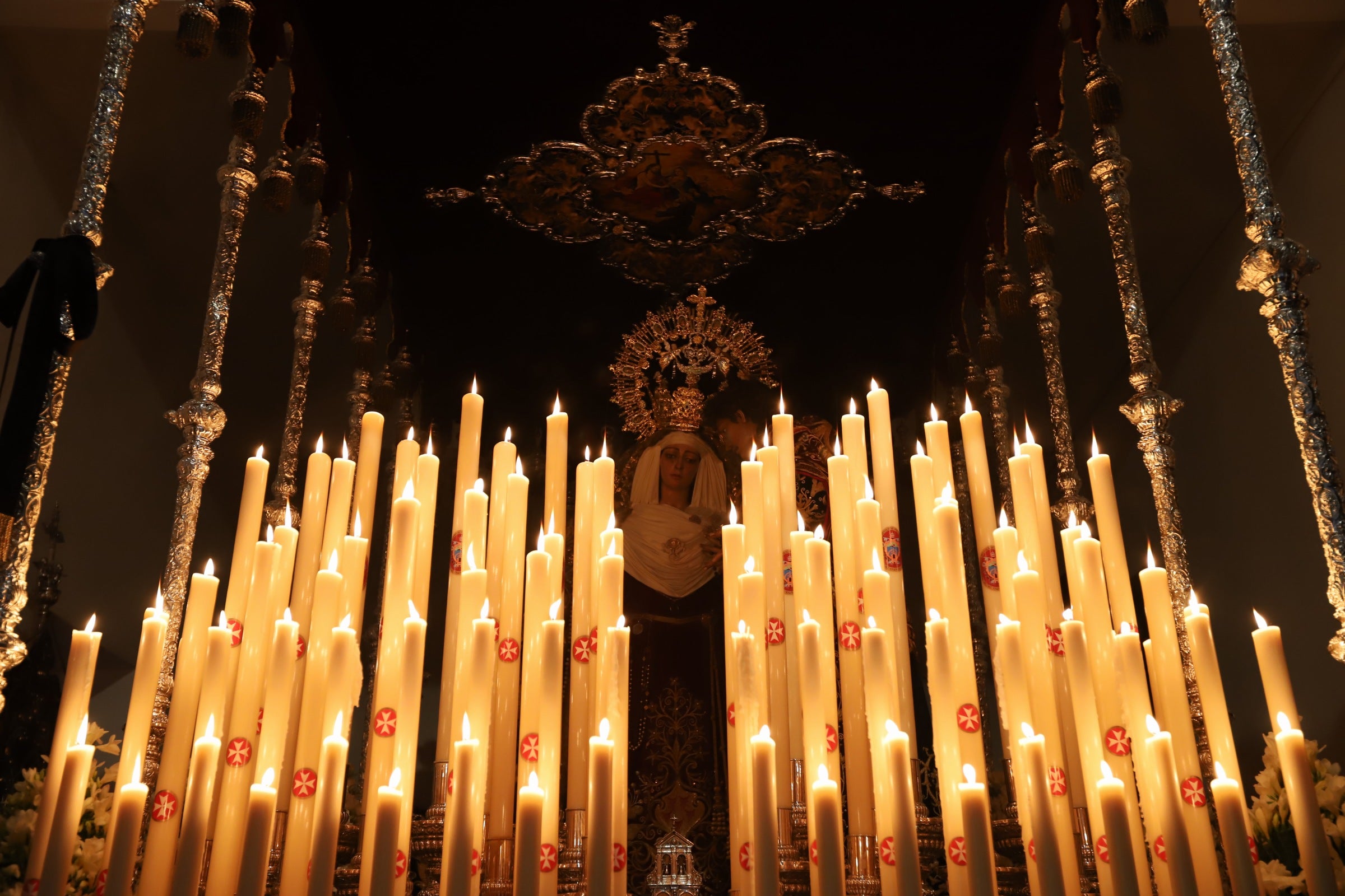 Las imágenes de la hermandad del Císter en Córdoba el Martes Santo