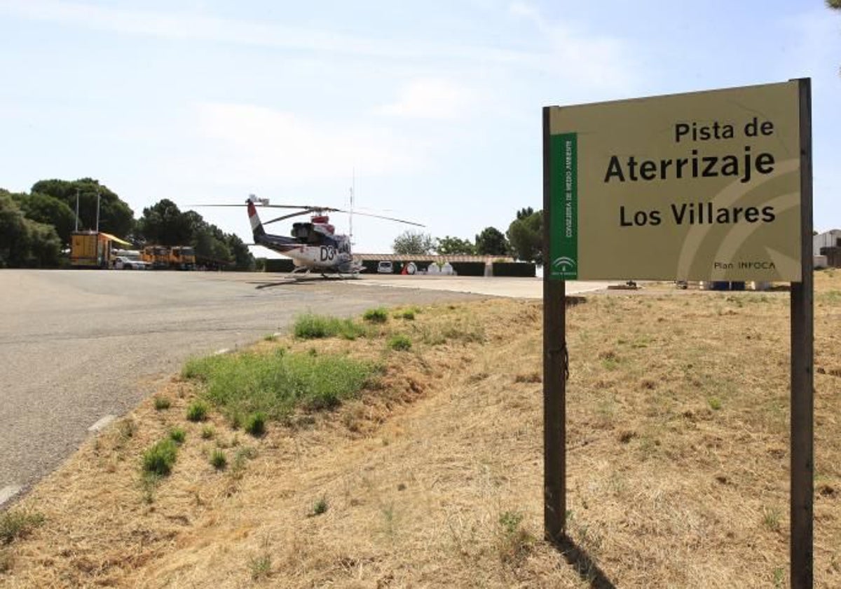 Pista de aterrizaje de Los Villares en Córdoba
