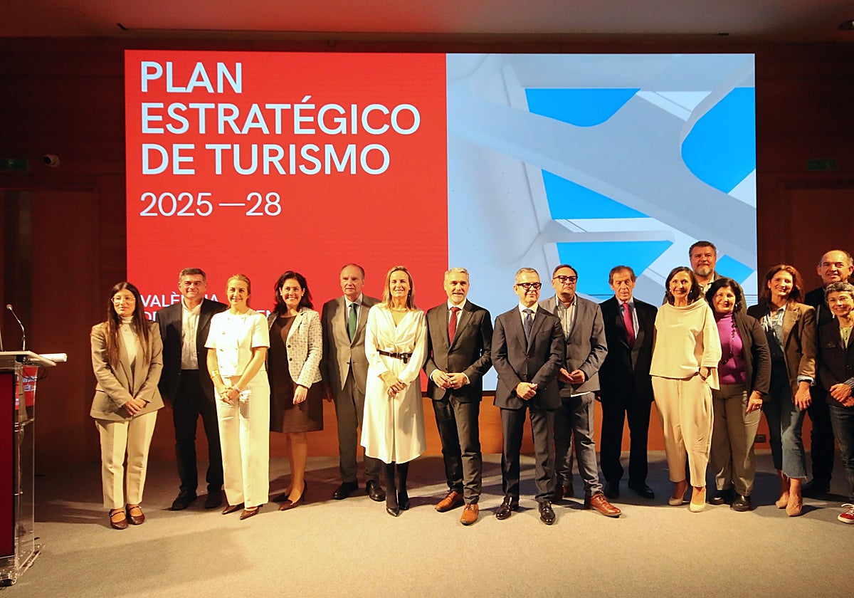 Imagen del acto de presentación del Plan Estratégico de Turismo